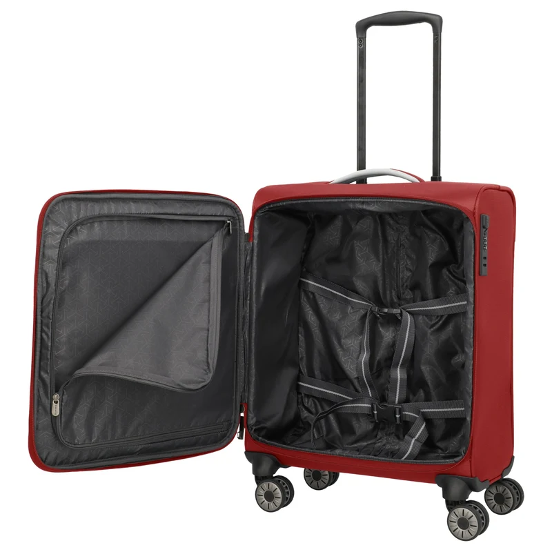 Travelite Jetpack Max - Trolley de 4 ruedas S 55 cm (rot)