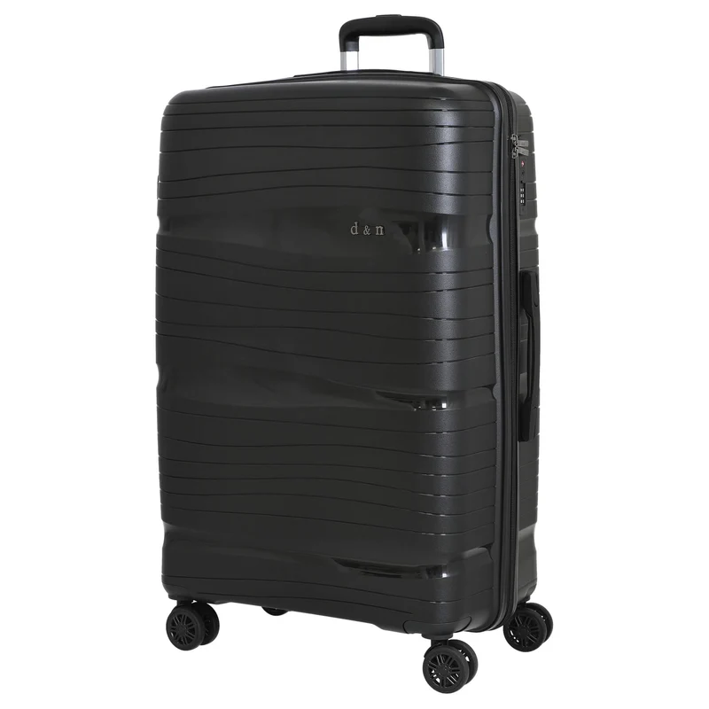 D&N Travel Line 4300 - Trolley de 4 ruedas L 76 cm (black)