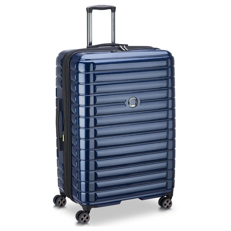 Delsey Paris Shadow 5.0 - Trolley XL de 4 ruedas 82 cm expandible (marineblau)