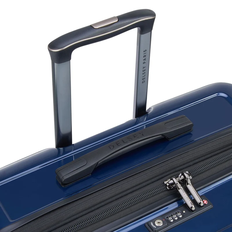 Delsey Paris Shadow 5.0 - Trolley XL de 4 ruedas 82 cm expandible (marineblau)