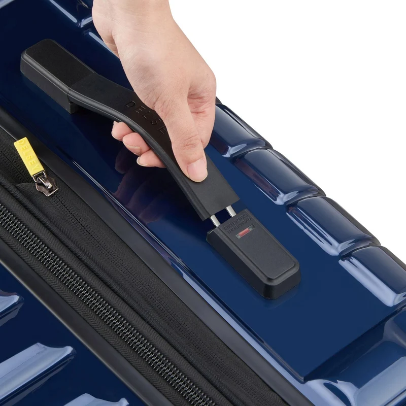 Delsey Paris Shadow 5.0 - Trolley XL de 4 ruedas 82 cm expandible (marineblau)