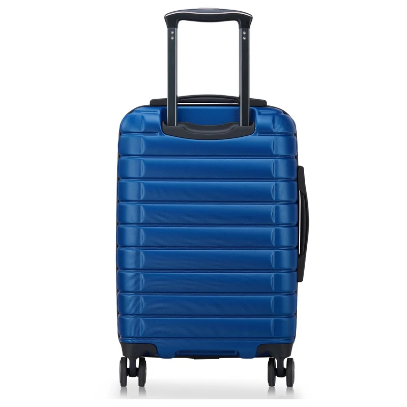Delsey Paris Shadow 5.0 - Trolley de cabina con 4 ruedas y bolsillo delantero S 55 cm expandible USB (blau)