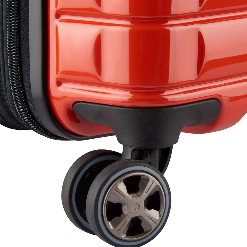 Delsey Paris Shadow 5.0 - Trolley de cabina con 4 ruedas USB 55 cm (intensives rot)