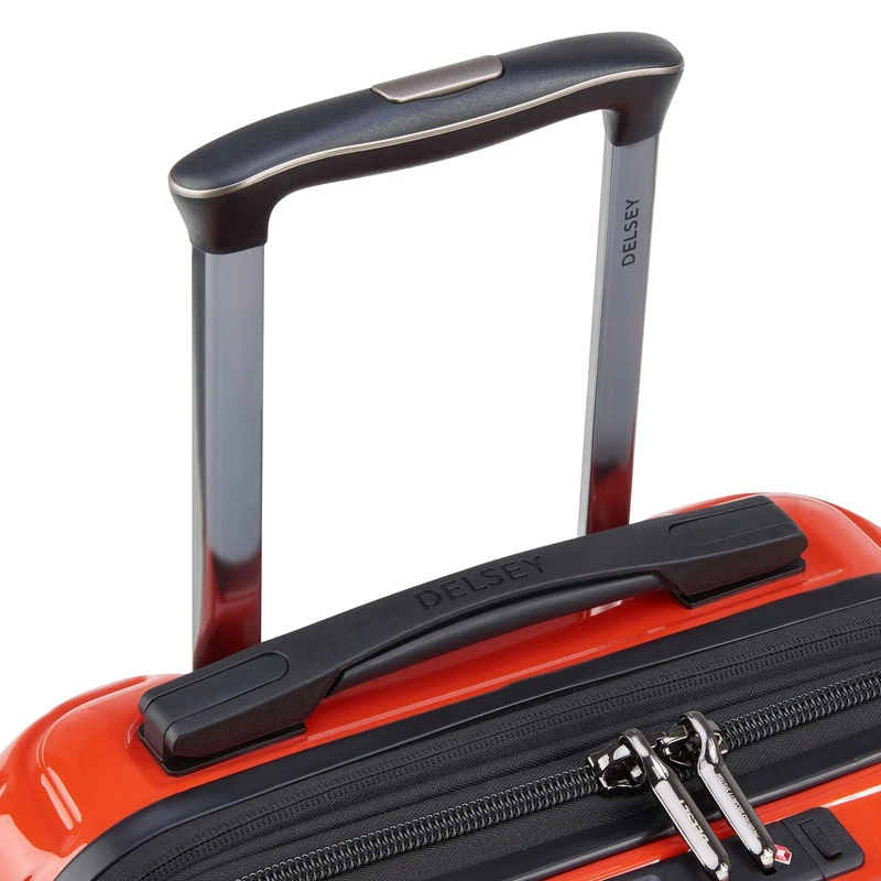 Delsey Paris Shadow 5.0 - Trolley de cabina con 4 ruedas USB 55 cm (intensives rot)