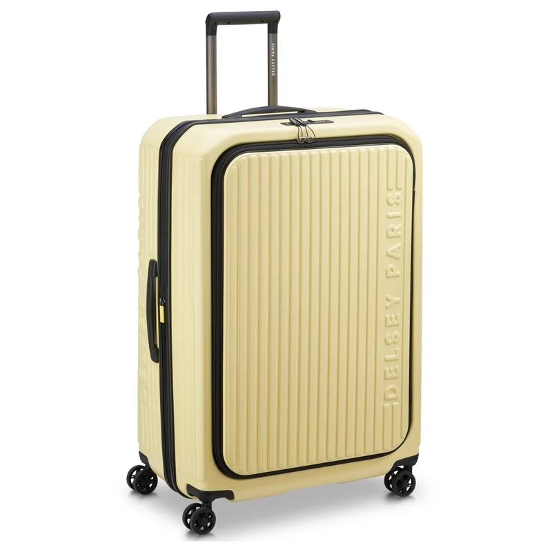 Delsey Paris Securitime - Trolley de 4 ruedas L 77 cm expandible (blassgelb)