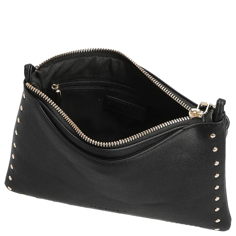 Seidenfelt Senja - Bolso bandolera S 23 cm (schwarz)