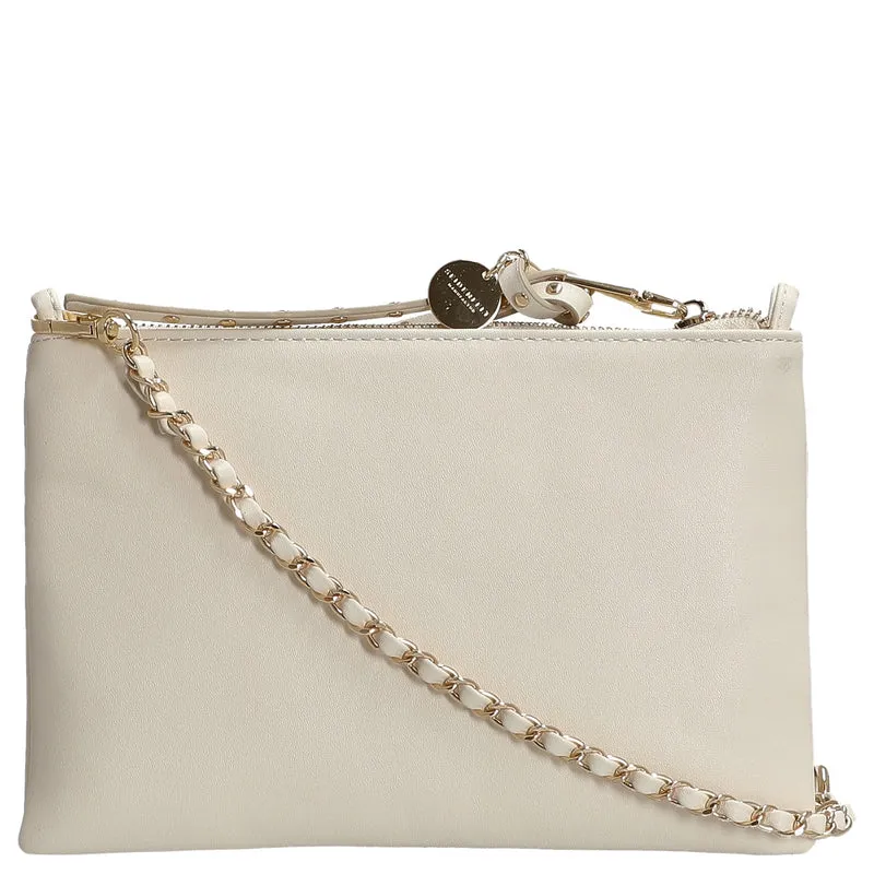 Seidenfelt Senja - Bolso bandolera S 23 cm (beige)
