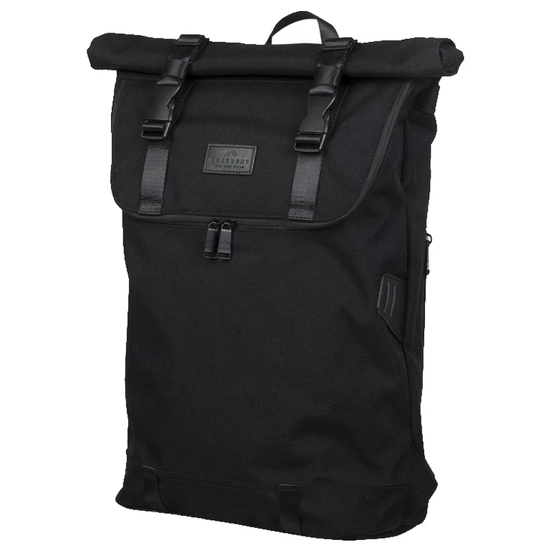 Doughnut Christopher Nylon Black Series 18 - Mochila Rolltop 45 cm (black)