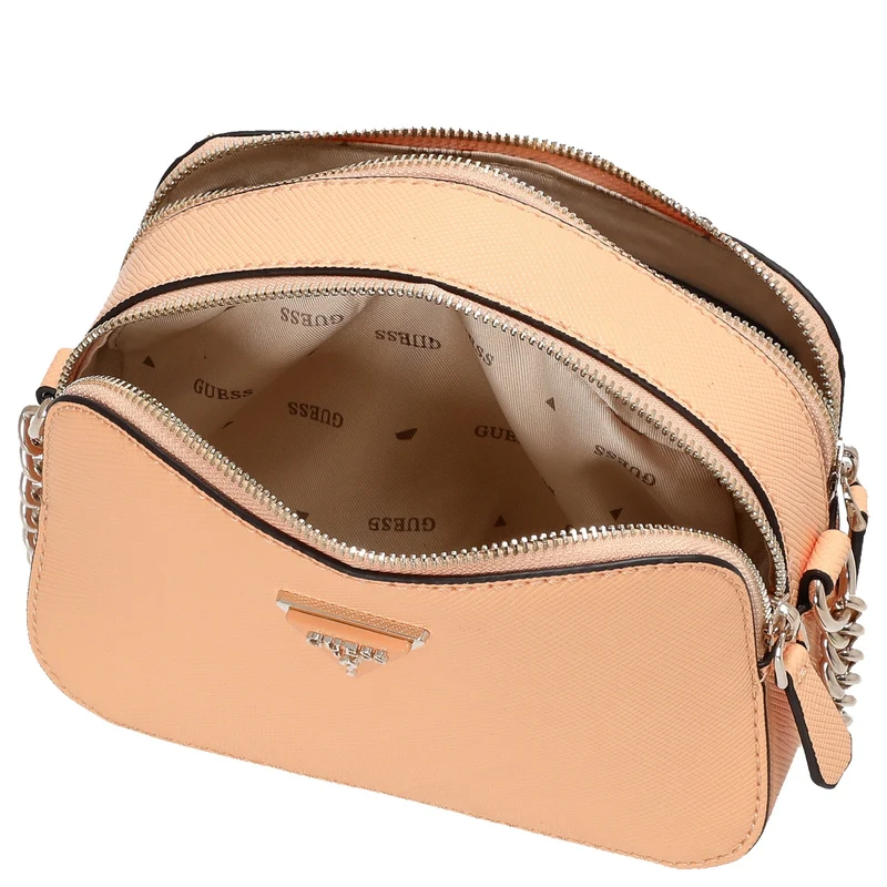 Guess Noelle Crossbody - Bolso bandolera 21 cm (apricot)