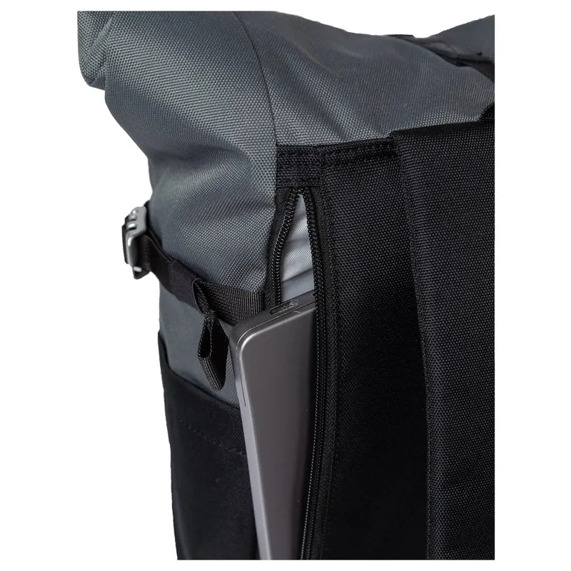 Sandqvist Icon Rolltop - Mochila M 14" 60 cm (multi oscuro con cuero negro)