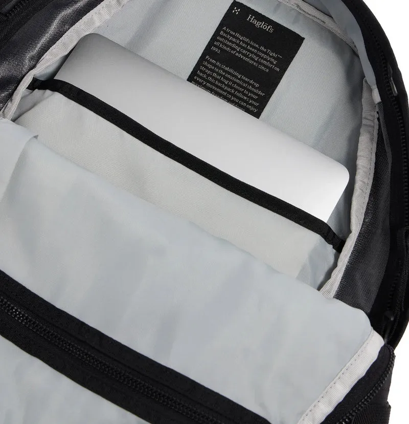 Haglöfs Tight Medium Mono - Mochila 43.5 cm (true black)