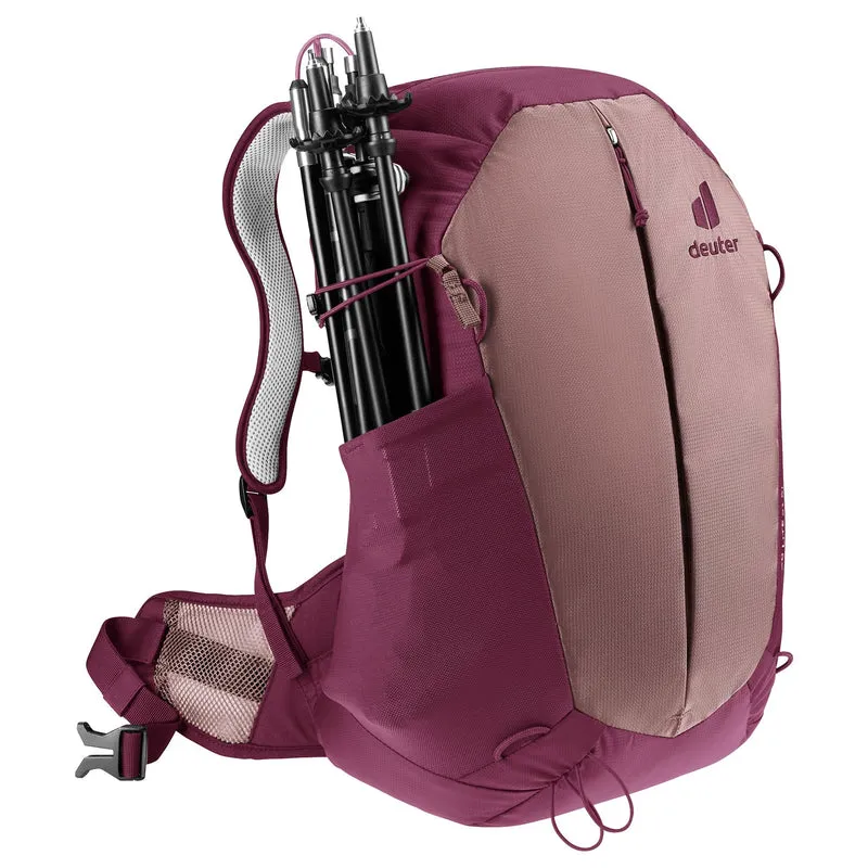 Deuter AC Lite 21 SL - Mochila de senderismo para mujer 48 cm (ashrose-cassis)