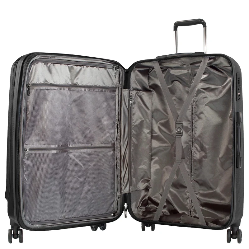 Heys Vantage Smart Access - Trolley de 4 ruedas L 76 cm expandible (schwarz)