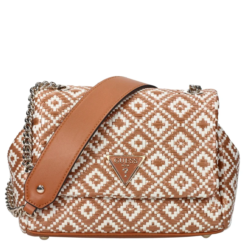 Guess Rianee Crossbody - Bolso bandolera 21 cm (cognac)