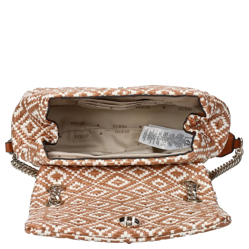 Guess Rianee Crossbody - Bolso bandolera 21 cm (cognac)