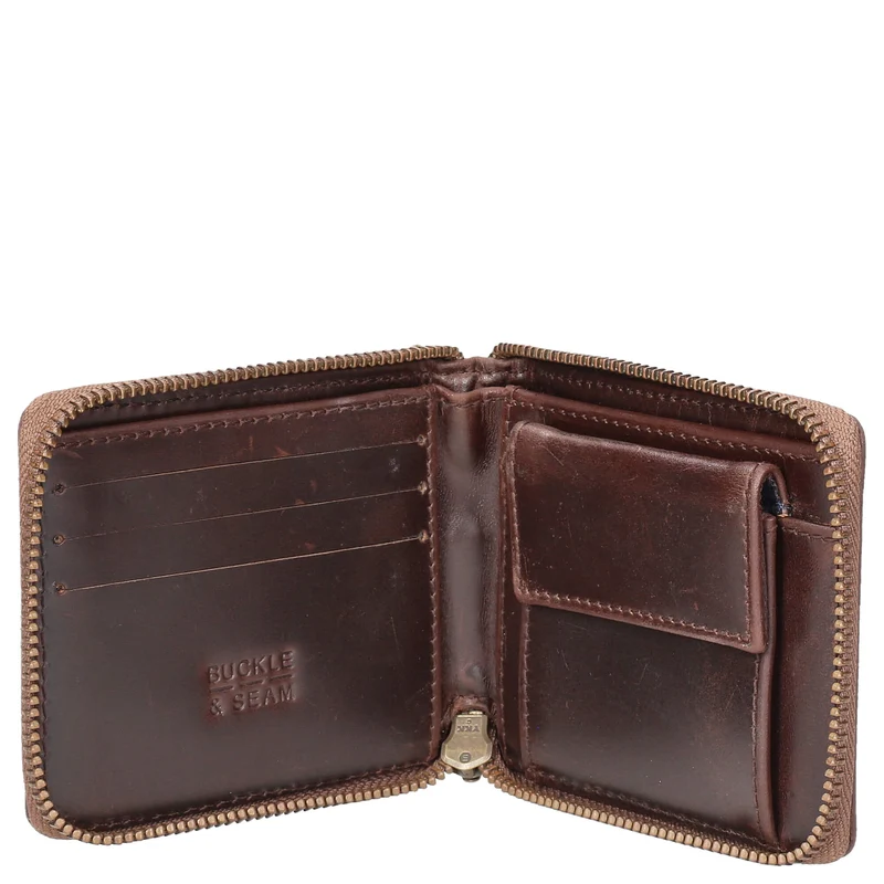 Buckle & Seam Grind Blu - Cartera 3cc 12 cm (brown)