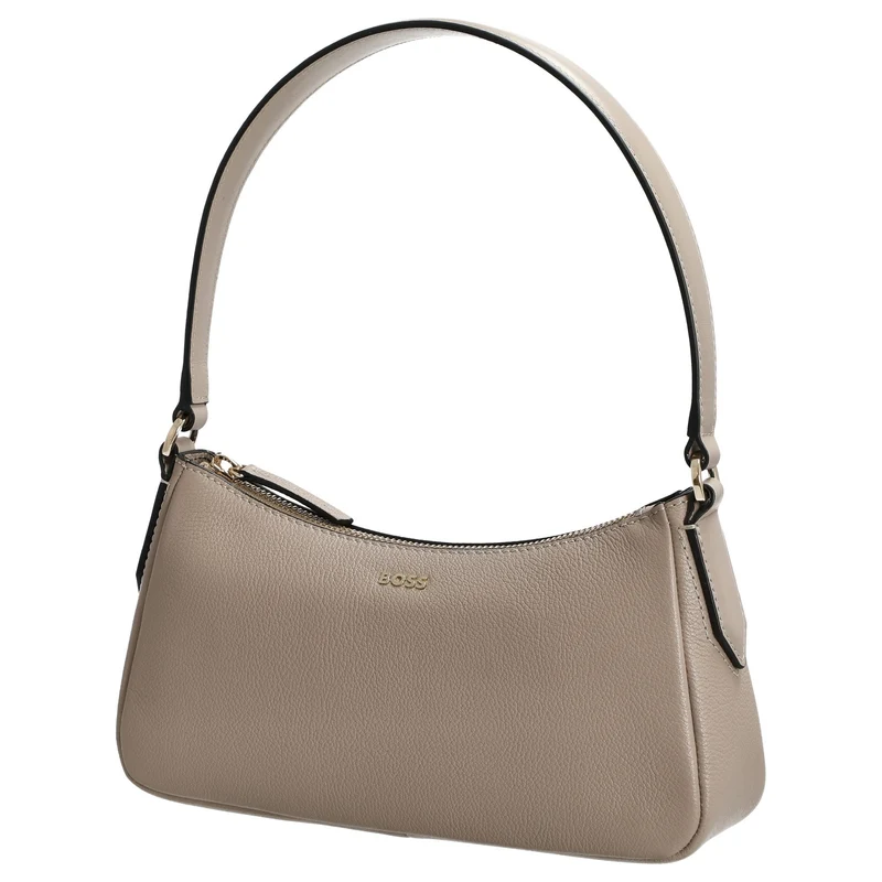 BOSS Women's Alyce BM - Bolso de hombro S 24.5 cm (light beige)
