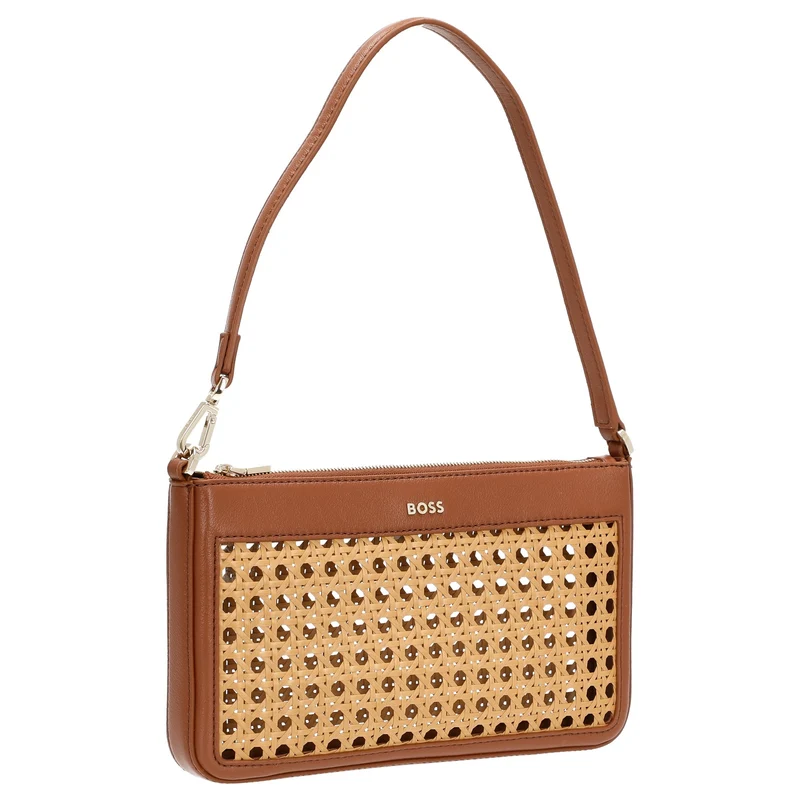 BOSS Women's Sandy - Bolso de hombro 25 cm (natural)