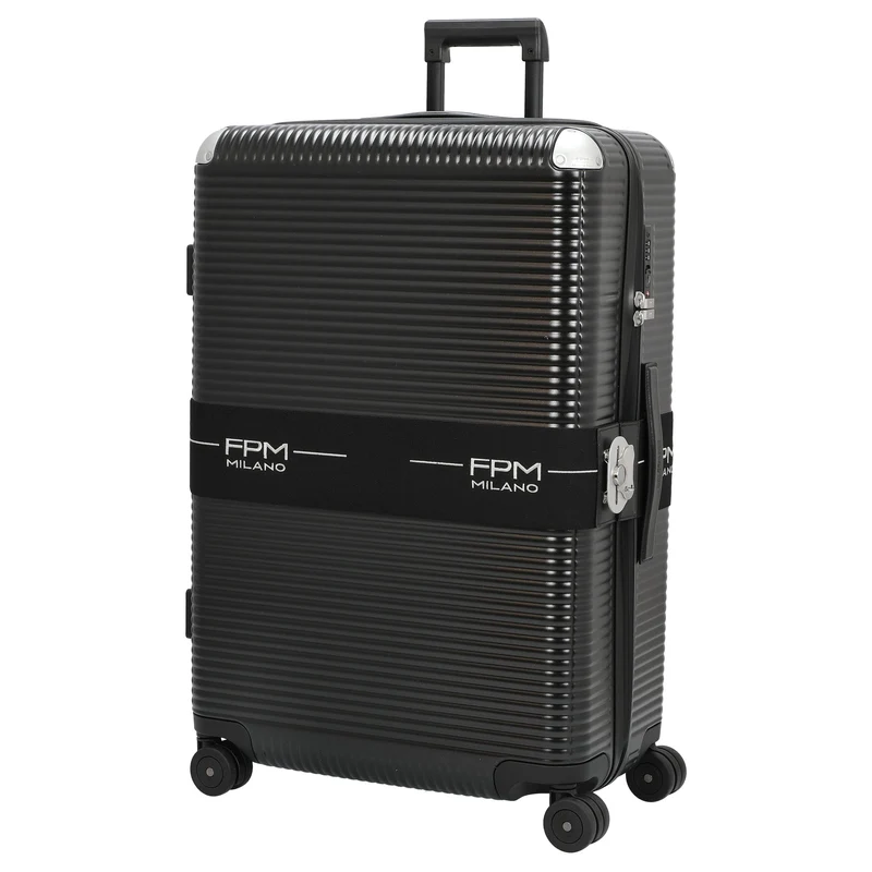 FPM Milano Bank Zip Deluxe Spinner 76 - Trolley de 4 ruedas L 76 cm (eclipse black)