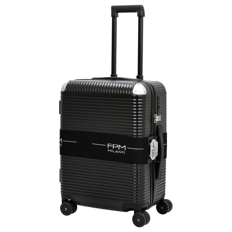 FPM Milano Bank Zip Deluxe Spinner 55 M - Trolley de cabina con 4 ruedas 55 M cm (eclipse black)