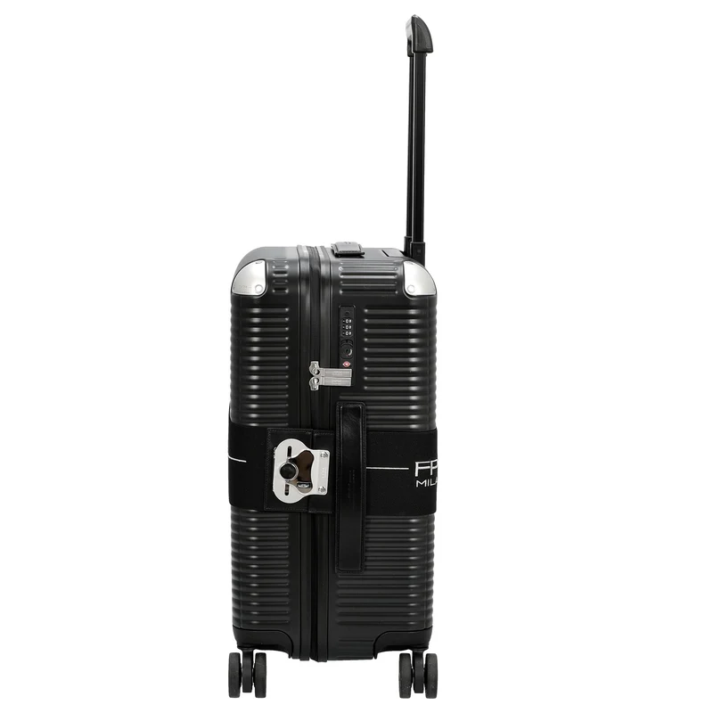 FPM Milano Bank Zip Deluxe Spinner 55 M - Trolley de cabina con 4 ruedas 55 M cm (eclipse black)