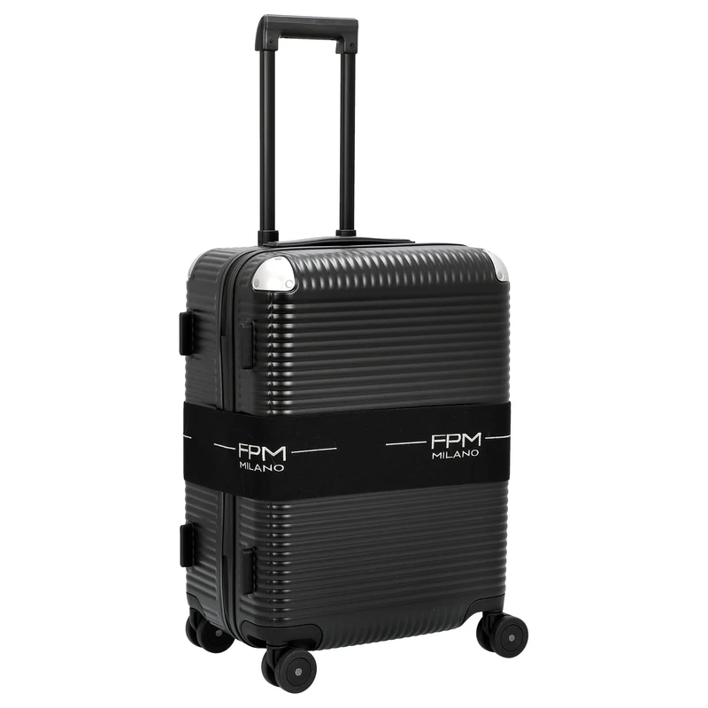 FPM Milano Bank Zip Deluxe Spinner 55 M - Trolley de cabina con 4 ruedas 55 M cm (eclipse black)
