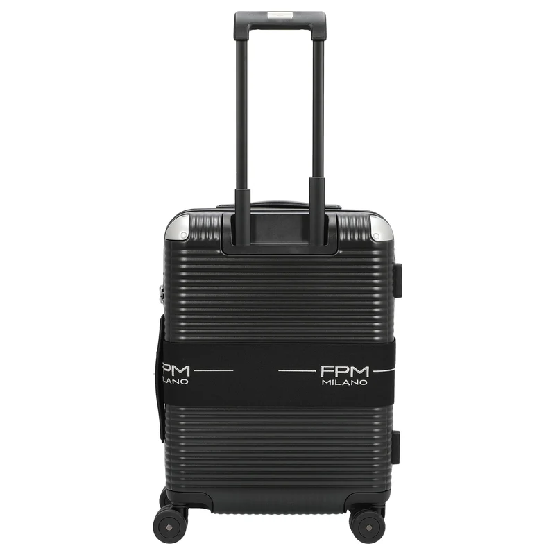 FPM Milano Bank Zip Deluxe Spinner 55 - Trolley de cabina con 4 ruedas 55 cm (eclipse black)