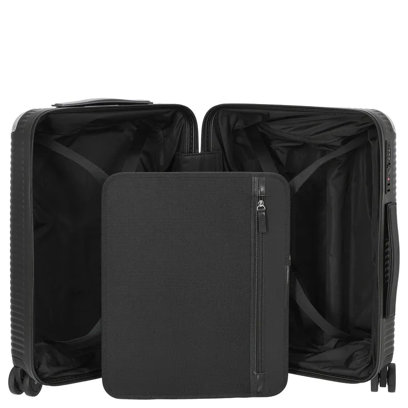 FPM Milano Bank Zip Deluxe Spinner 55 - Trolley de cabina con 4 ruedas 55 cm (eclipse black)