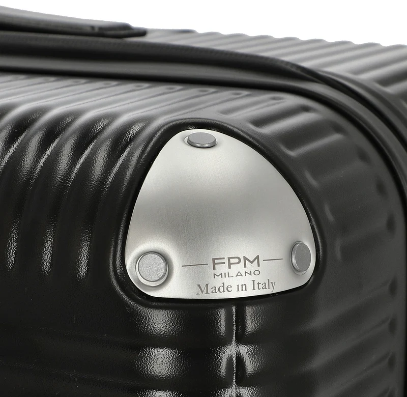 FPM Milano Bank Zip Deluxe Spinner 55 - Trolley de cabina con 4 ruedas 55 cm (eclipse black)