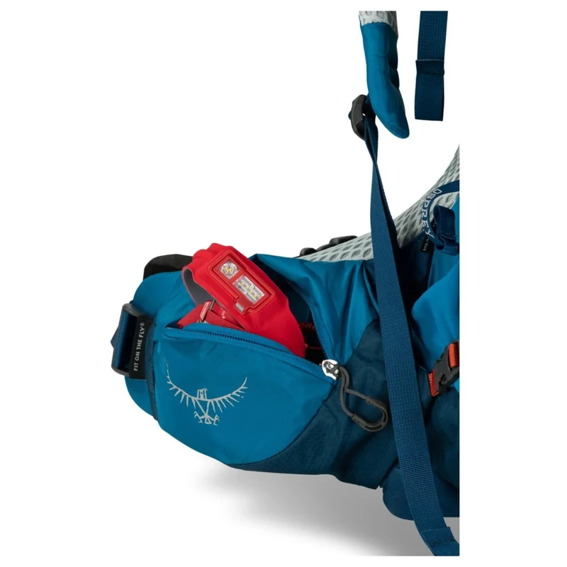 Osprey Atmos AG LT 65 S/M - Mochila de trekking 88 cm (night shift/scoria blue)