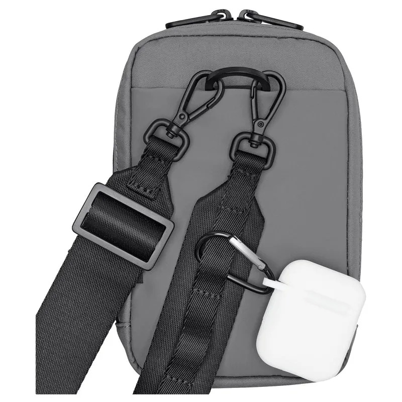 Victorinox Travel Essentials - Bolso bandolera 19 cm RFID (frost grey)