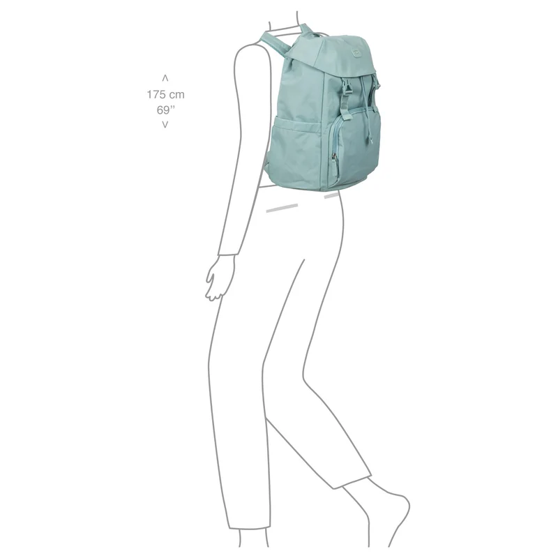 Brics Positano - Mochila 40 cm (light blue)