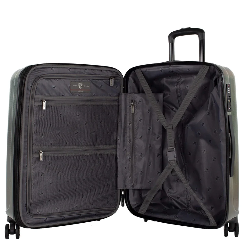 Heys Astro - Trolley de 4 ruedas M 66 cm expandible (charcoal)