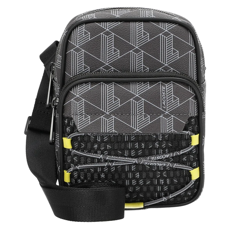 Lacoste The Blend - Bolso bandolera 18.5 cm (mesh mono periskop blau)