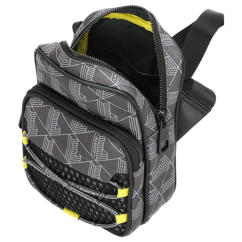 Lacoste The Blend - Bolso bandolera 18.5 cm (mesh mono periskop blau)