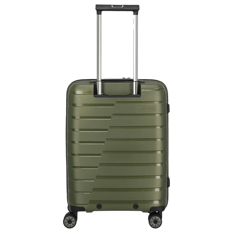Travelite Air Base - Trolley de cabina con 4 ruedas y bolsillo delantero S 55 cm (olive)