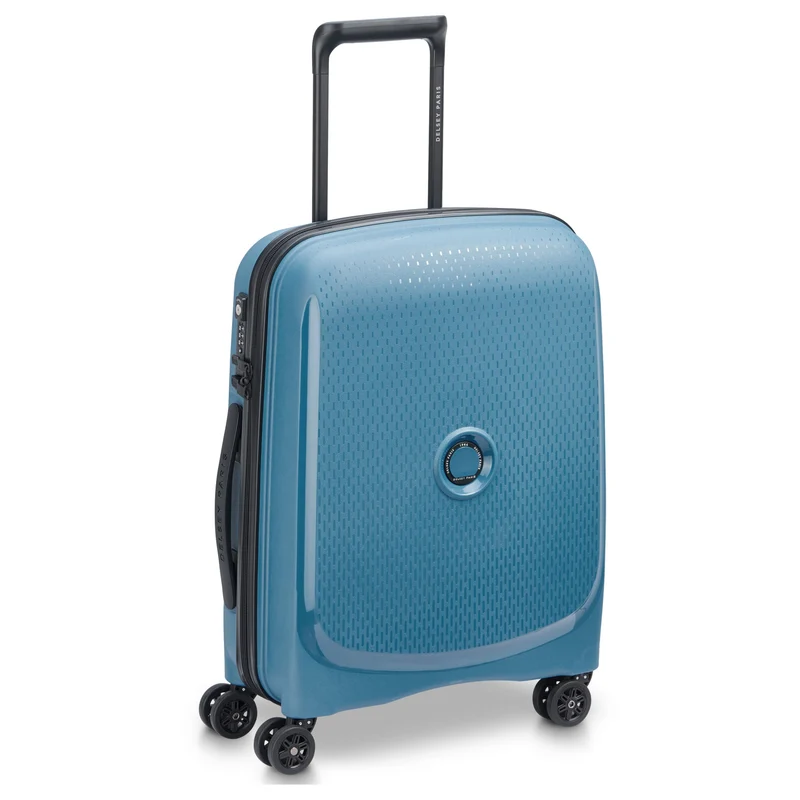 Delsey Paris Belmont Plus Slim Line - Trolley de cabina con 4 ruedas 55 cm (zink blau)