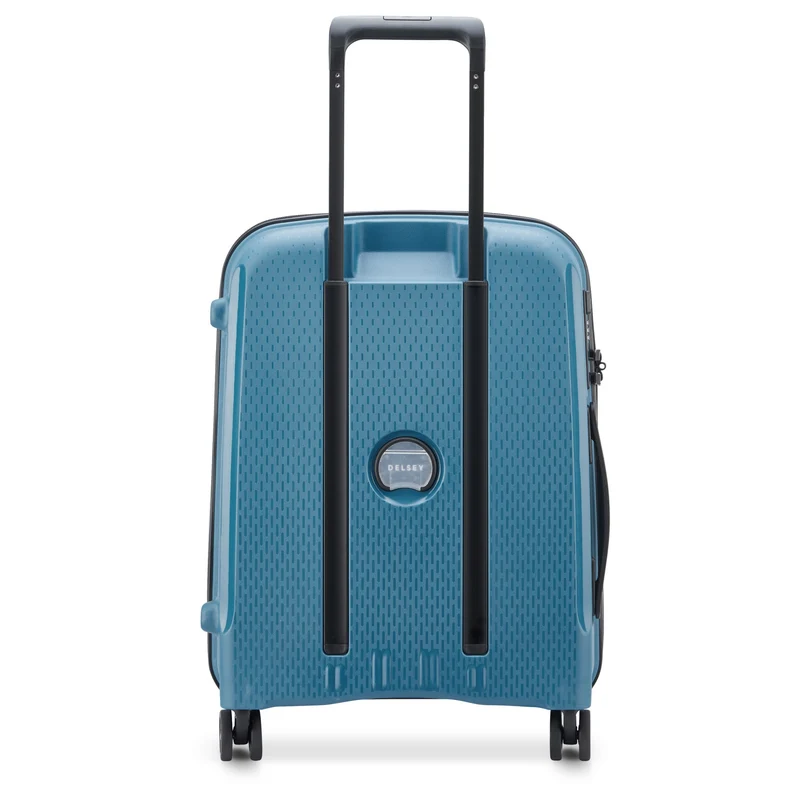 Delsey Paris Belmont Plus Slim Line - Trolley de cabina con 4 ruedas 55 cm (zink blau)