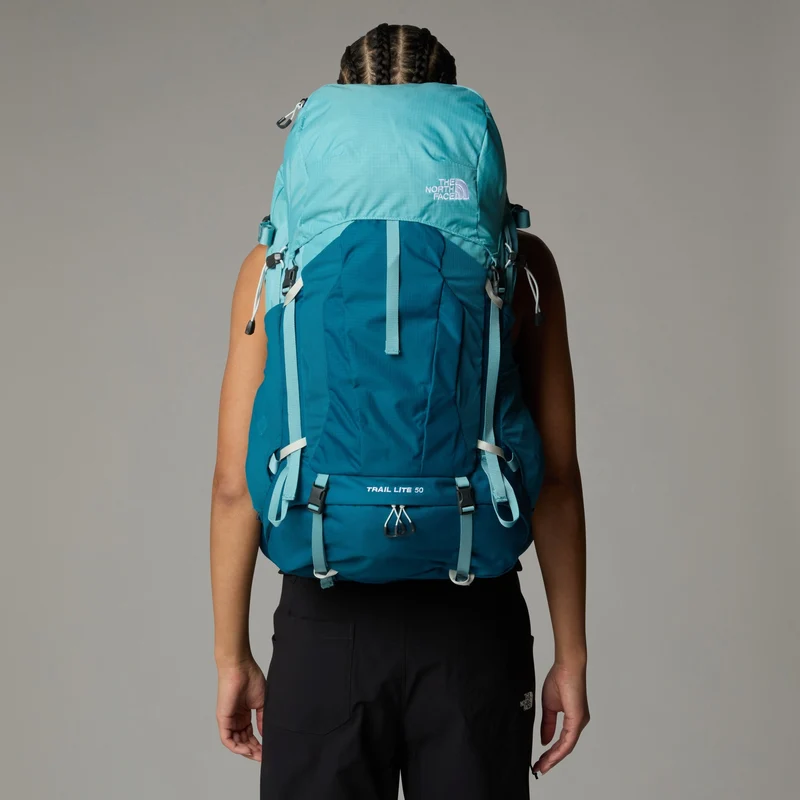 The North Face Trail Lite 50 Women - Mochila de senderismo M/L 66 cm (reef waters/blue coral)