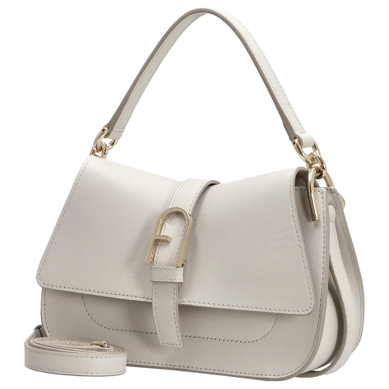 Furla Flow Mini - Bolso de hombro 21.5 cm (marshmallow)