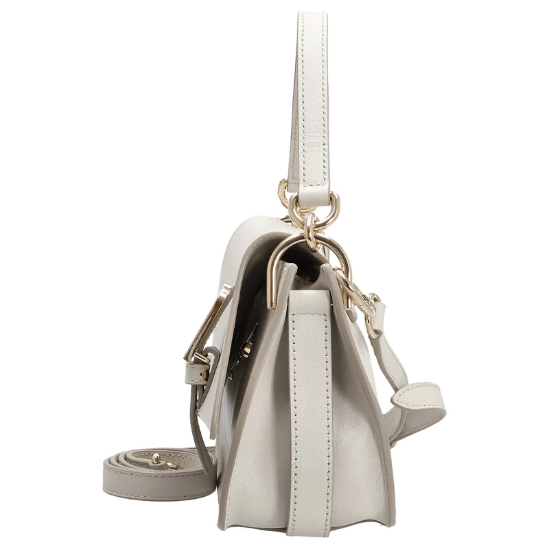 Furla Flow Mini - Bolso de hombro 21.5 cm (marshmallow)