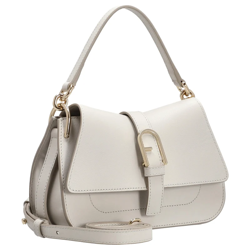 Furla Flow Mini - Bolso de hombro 21.5 cm (marshmallow)