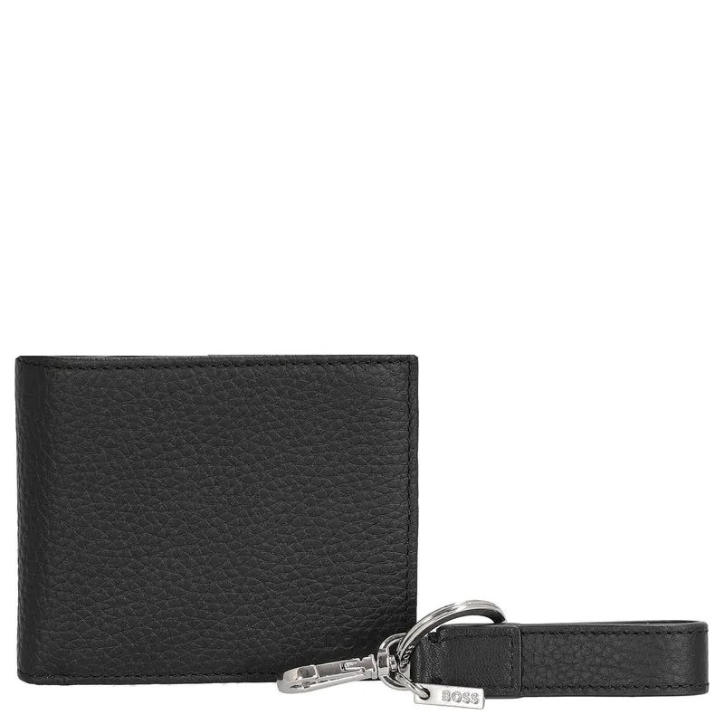 BOSS GB Geschenkset - Cartera 4cc y llavero (black)