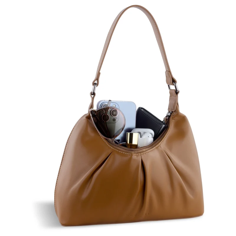 bugatti Mila - Bolso de hombro S 28 cm (cognac)