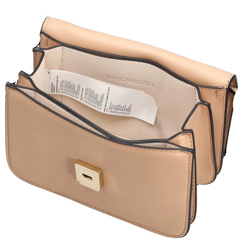 Valentino Bags Flap Re - Bolso bandolera 18.5 cm (beige)