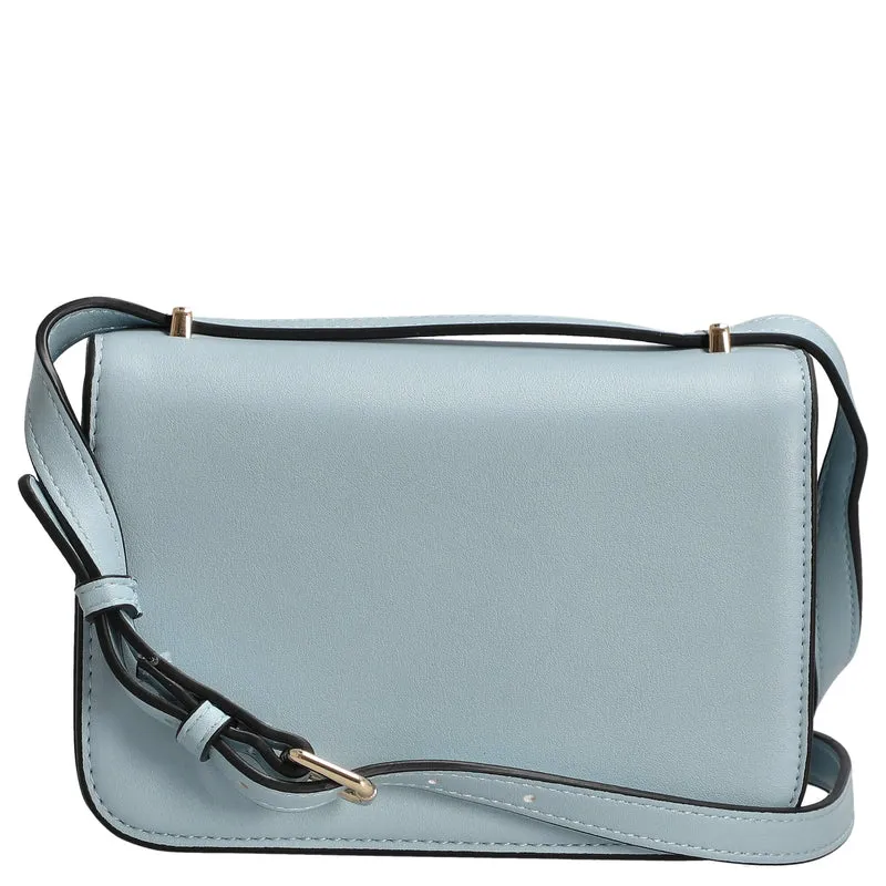 Valentino Bags Flap Re - Bolso bandolera 18.5 cm (azzurro)