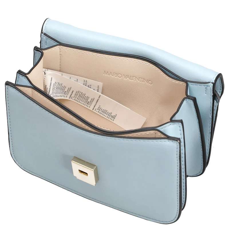 Valentino Bags Flap Re - Bolso bandolera 18.5 cm (azzurro)