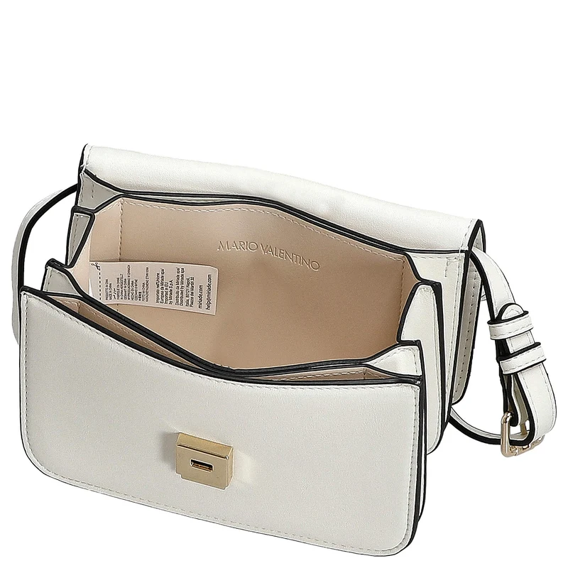 Valentino Bags Flap Re - Bolso bandolera 18.5 cm (bianco)