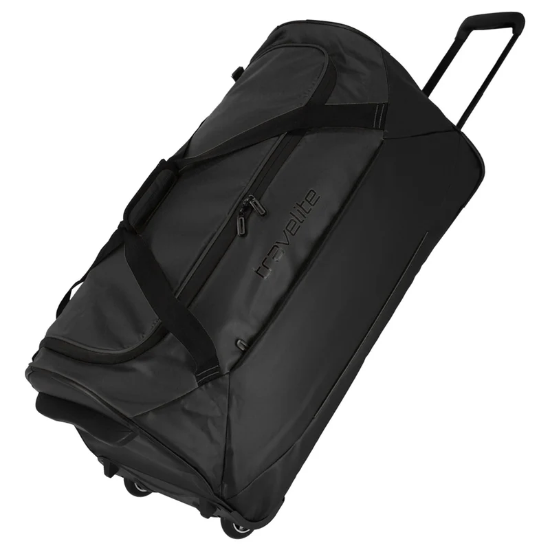 Travelite Basics - Bolsa de viaje con ruedas Plane 97L 71 cm (black)