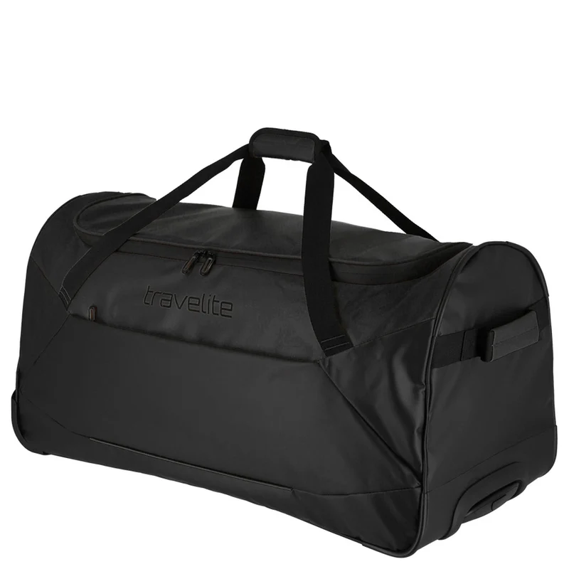 Travelite Basics - Bolsa de viaje con ruedas Plane 97L 71 cm (black)